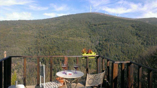 Esplanada com vista do Trevim